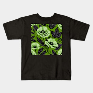 Poppy Flowers Kids T-Shirt